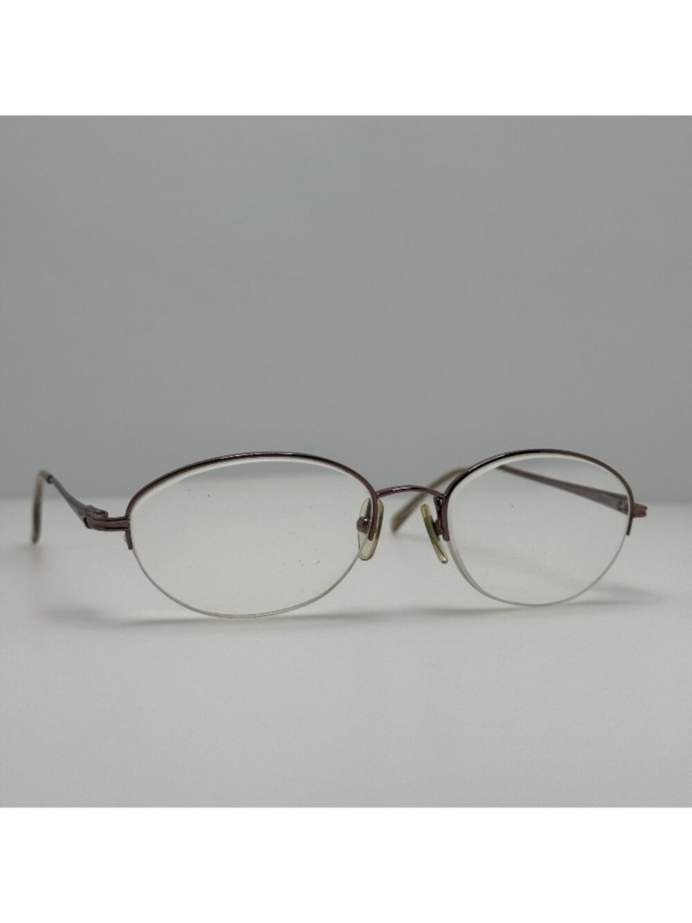Luxottica Eyeglasses Eye Glasses Frames 1366 4063 Titanium 52-18-135